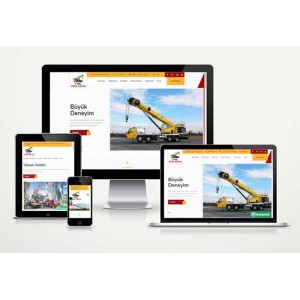 Vinç Firma Hazır Site Paketi Crane v5.0